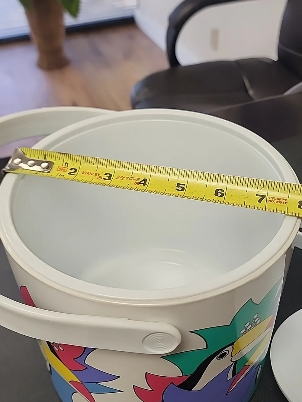 🥳 Toucans Tropical Ice Bucket. Vintage, 80s